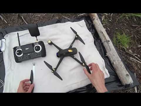 Видео: (1) Hubsan H501S PRO. Распоковка, первый полёт и впечатления.