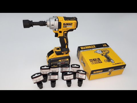 Видео: Аккумуляторный  гайковерт DEWALT DCF894N. Импульсный. Компактный.