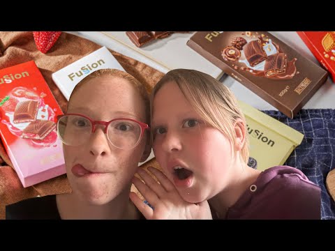 Видео: Пробуем разные шоколадки ￼