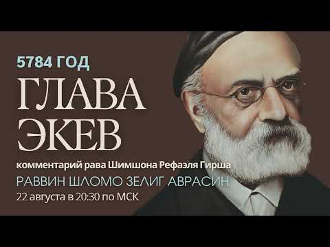 Видео: Тора с комментариями рава Гирша | Глава Экев | раввин Шломо Зелиг Аврасин