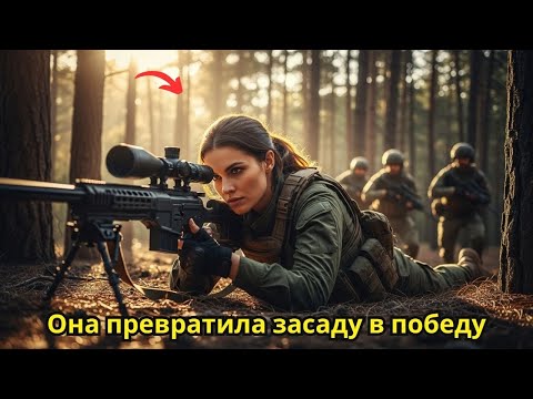 Видео: Отряд SEAL попал в засаду в лесу — пока женщина снайпер не изменила ход боя