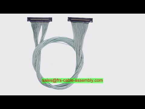 Видео: Завод кабельных жгутов 20 Pin LVDS Coaxial Cable 220mm 0.4mm Pitch 20679-020T-01 I-PEX 20496-032T-40