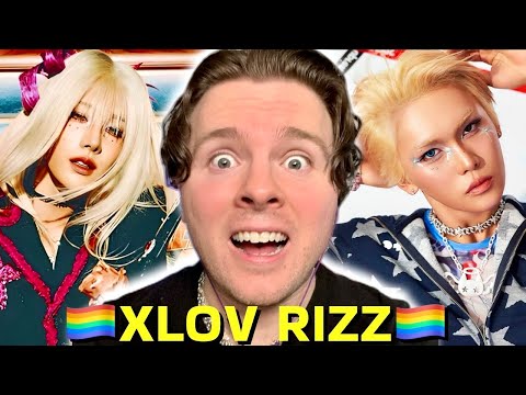 Видео: XLOV — легендарные твинки для этого | РЕАКЦИЯ НА MV XLOV «Rizz»