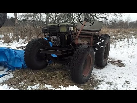 Видео: обзор на минитрактор из ГАЗ-51