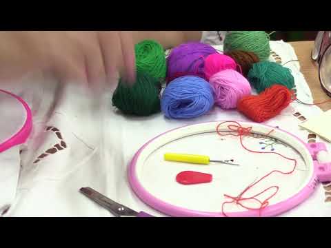 Видео: Майстерка "Вишивка двосторонньою гладдю. Листок"