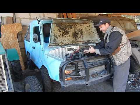 Видео: ЛуАЗ айсберг. Долго стоял, как запустится. Карбюратор 2141