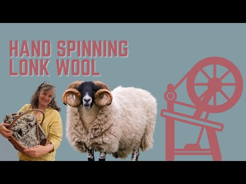 Видео: Серия «Редкие породы»: эпизод 2. Прядение шерсти Лонка на традиционном эшфордском колесе