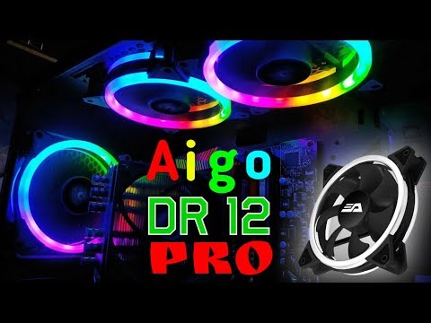 Видео: 🌀 ЛУЧШИЕ ВЕНТИЛЯТОРЫ ДЛЯ ПК | Aigo DR12 pro RGB - полный обзор! AliExpress