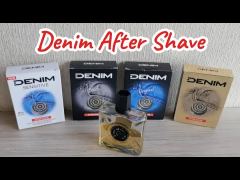 Видео: DENIM !! Лосьоны и бальзамы AFTER SHAVE from ITALY !!