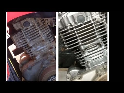 Видео: Чистка/полировка двигателя квадроцикла. Советы.