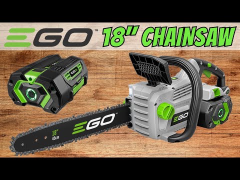 Видео: Аккумуляторная бензопила EGO 18” — стоит ли она того?