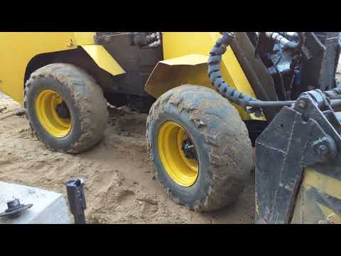 Видео: Мини погрузчик самодельный.