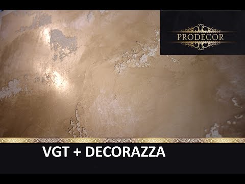 Видео: Молодой мрамор из VGT + DECORAZZA / декоративная штукатурка