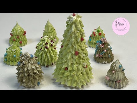 Видео: Зефірна ялинка. Три варіанти відсадки 👍🎄🎄🎄