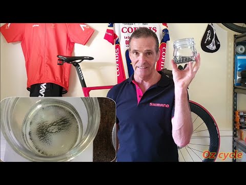 Видео: Оптимальная очистка велосипедной цепи