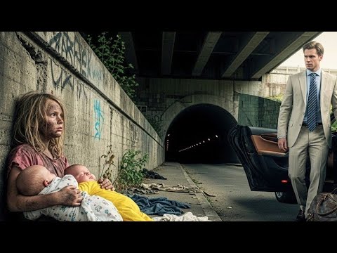 Видео: "Миллионер нашёл под мостом спящую девочку с двумя детьми… Подойдя ближе, он не смог сдержать слёз!"