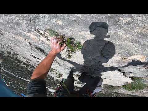Видео: Slab climbing, Сокол 5Б Джаксы 4 верёвка часть 2
