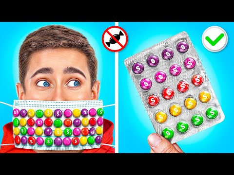 Видео: Как Пронести Еду в Больницу | Смешные Челленджи от Multi DO Challenge