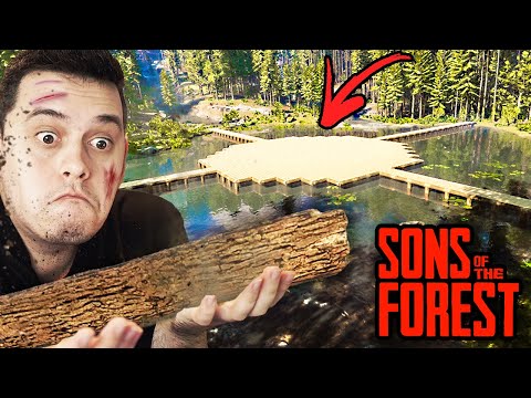 Видео: Начало на НАЙ-БРУТАЛНАТА БАЗА в Sons Of The Forest