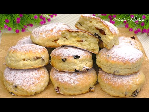 Видео: Готовьте хоть каждый день! Никогда не надоест! Вкуснейшие сконы на завтрак!