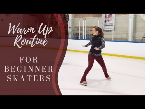 Видео: Разминка для фигурного катания на льду - для начинающих!!