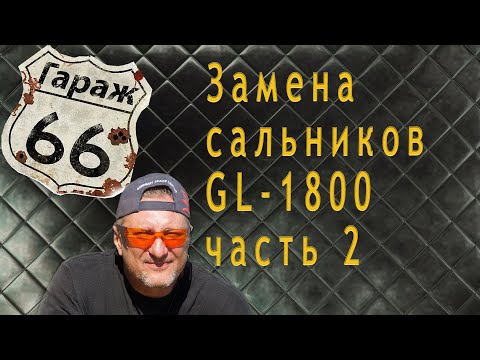 Видео: Замена сальников вилки голдвинг 1800