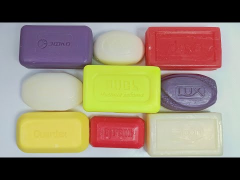 Видео: Cutting dry soap 🧼 Satisfying ASMR video 💤  Резка сухого мыла. Video for sleep