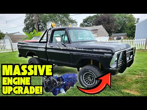 Видео: Как заменить двигатель 460 на грузовике Ford 4x4 1970-х годов