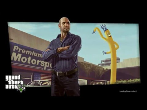 Видео: Загрузочные экраны Grand Theft Auto V (ремэйк со всеми загрузочными экранами)