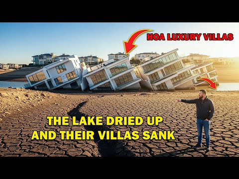 Видео: Ассоциация домовладельцев построила роскошные виллы вокруг моего озера, но когда оно высохло, их ...