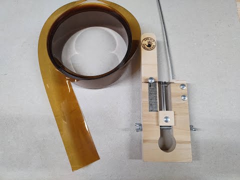 Видео: БУТЫЛКОРЕЗ ДЛЯ ШИРОКИХ ЛЕНТ!!!!!