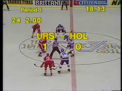 Видео: СССР-Нидерланды (12.04.1981) ЧМ