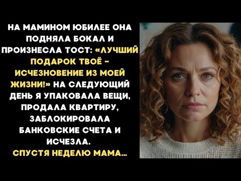 Видео: Я сделала так, как просила мама — исчезла. Но её жизнь быстро превратилась в кошмар...