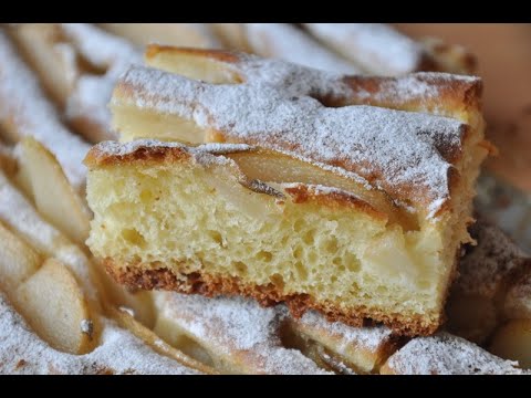 Видео: ДРОЖЖЕВОЙ ГРУШЕВЫЙ ПИРОГ! МОЯ СОСЕДКА ПРОСИТ ЕГО ПЕЧЬ НА ЗАКАЗ)))