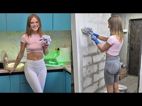 Видео: Красим пристройку внутри ч.2. Посылки с Алишки