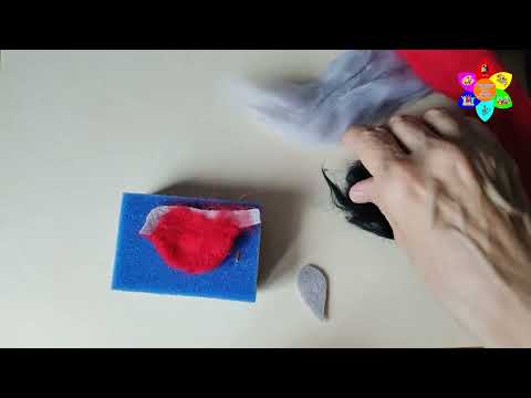 Видео: Занятие для групп 1.1, 2.1. по теме "Валяние из шерсти". Клименко. О.А.