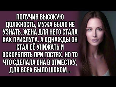 Видео: Муж  стал жену унижать и оскорблять при гостях, но то что сделала она в отместку, для всех было