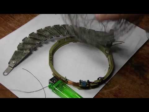 Видео: Сварка нихрома без сварочного аппарата.