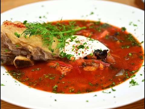 Видео: Эпичный БОРЩ, будете пищать от восторга так вкусно! От Шеф-повара Андрея Балан
