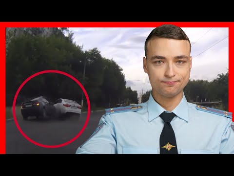 Видео: Момент столкновения двух автомобилей в Балашихе. Один поворачивал, другой обгонял. Кто виноват?