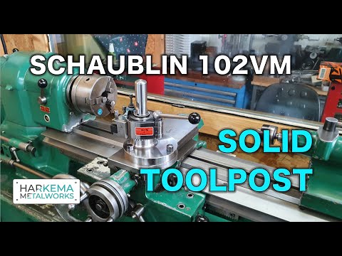 Видео: Изготовление прочной стойки для усовершенствования моего токарного станка Schaublin 102VM