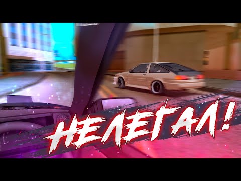 Видео: НЕЛЕГАЛ от 1-го ЛИЦА!!! АЕ-86 в ДЕЛЕ! MTA DRIFT PARADISE