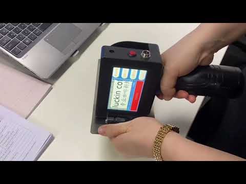 Видео: Маркиратор каплеструйный ручной принтер SC 25