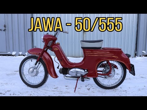 Видео: Мопед Ява - 50/555 от мотоателье Ретроцикл.