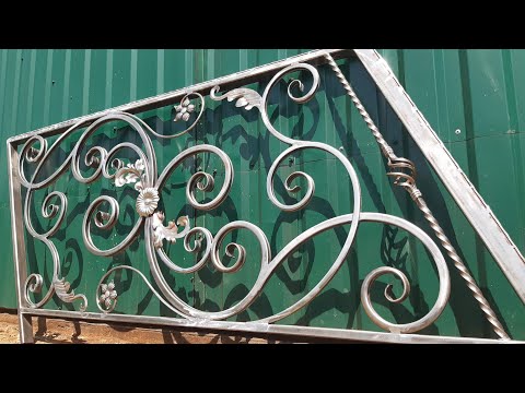 Видео: /Шикарно получилось /Замер, изготовление /Холодная ковка