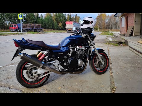 Видео: HONDA CB1300 SC40, небольшой отзыв после первого сезона владения.