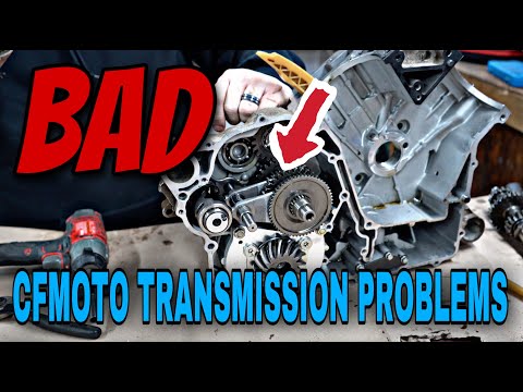 Видео: Проблемы с трансмиссией CFMOTO