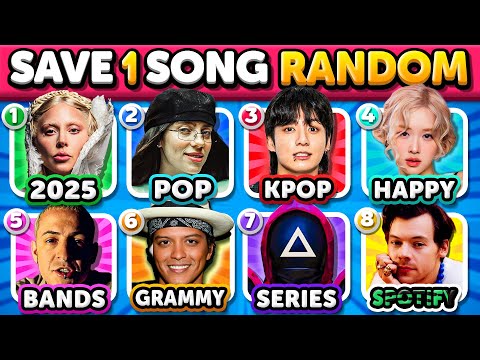 Видео: 🔥 Сохраните одну песню: случайные правила 🔥 Выберите одну — TikTok, Movies, Kpop, Brainrot | МУЗЫ...