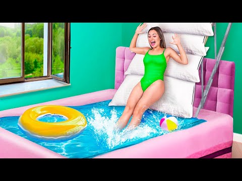 Видео: Построили аквапарк дома!
