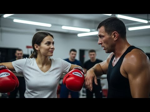 Видео: Наехали на девушку в зале, а она оказалась майором спецназа.
